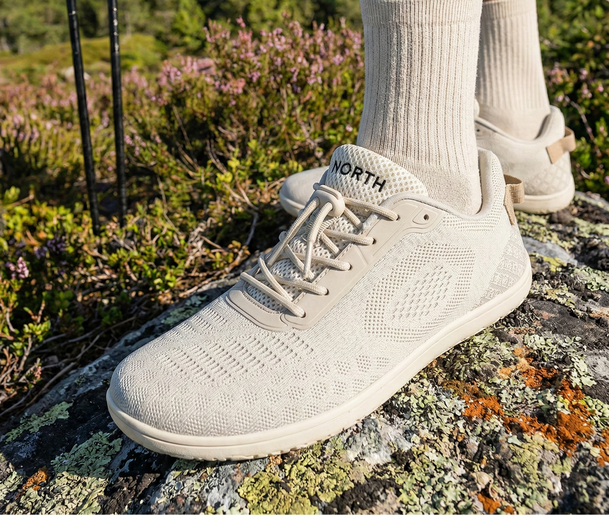 Your feet have 26 bones and 33 joints. Most shoes ignore all of them.