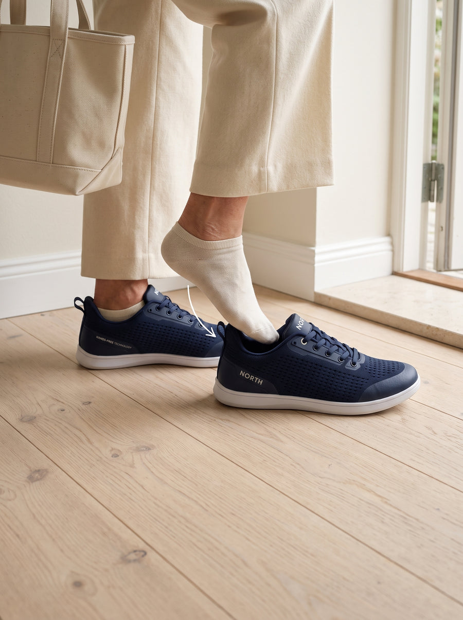 Step in.