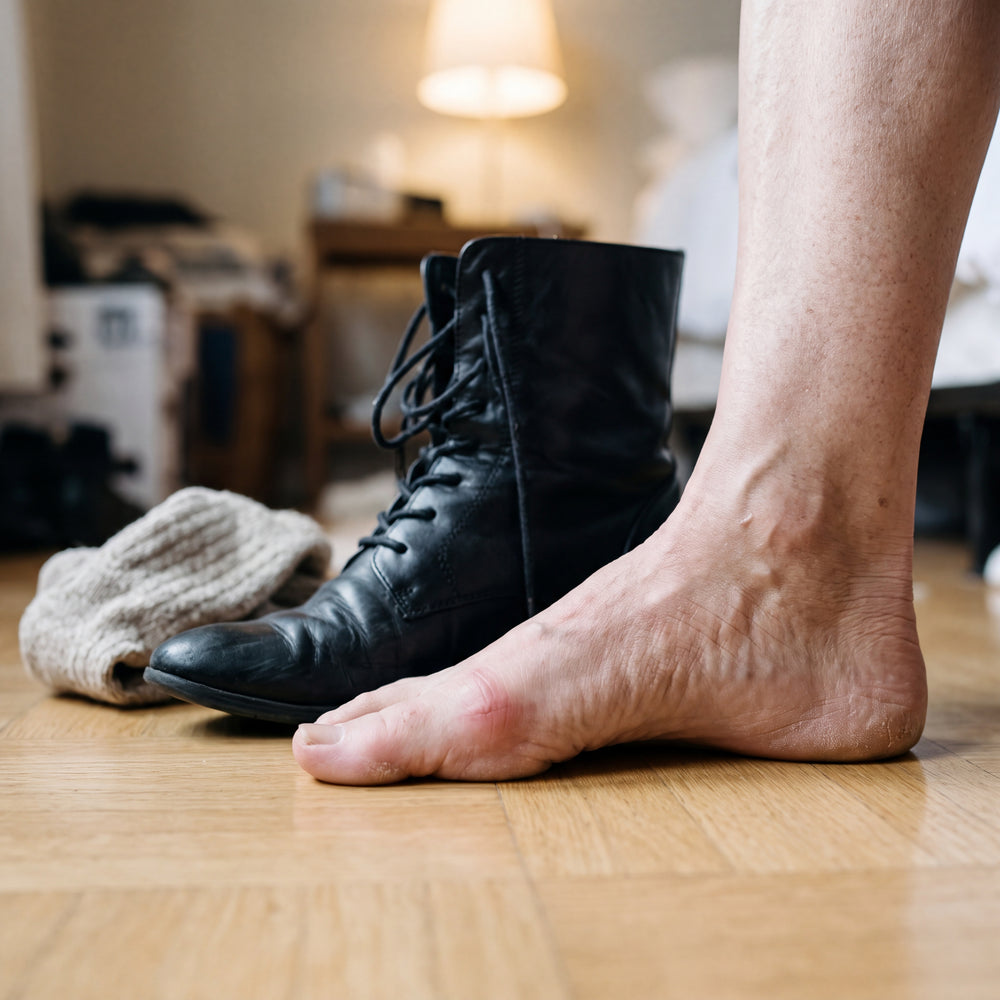 Bunions or toes pressed together